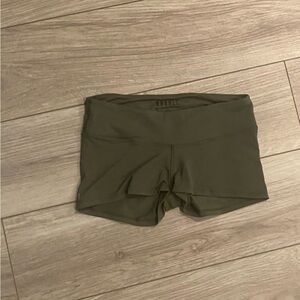 Green NOBULL shorts